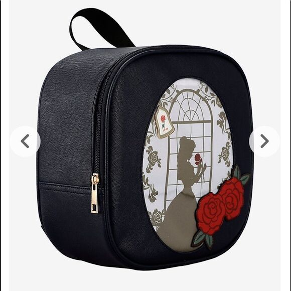 Loungefly Disney Beauty and The Beast Belle Pin Collector Mini Backpack NWT - Picture 2 of 8